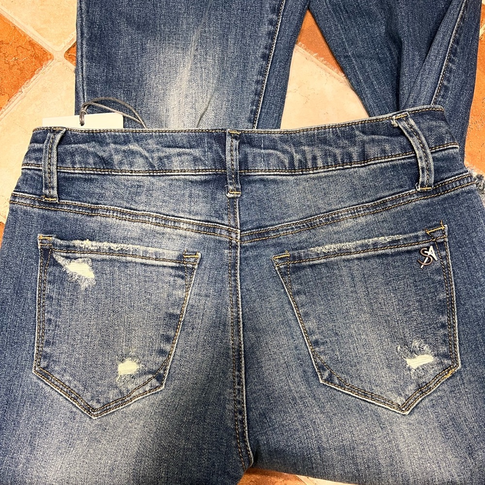 Special A Jeans High Rise Boot Cut With Destroy - Picture 10 of 14